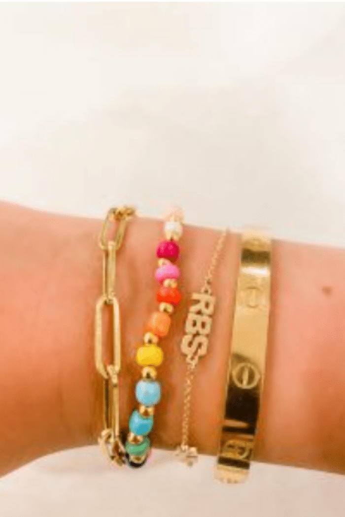 Pretty Jewelry Finds - rainbow bracelet